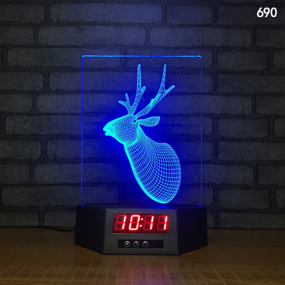 LED Clock and Night Light