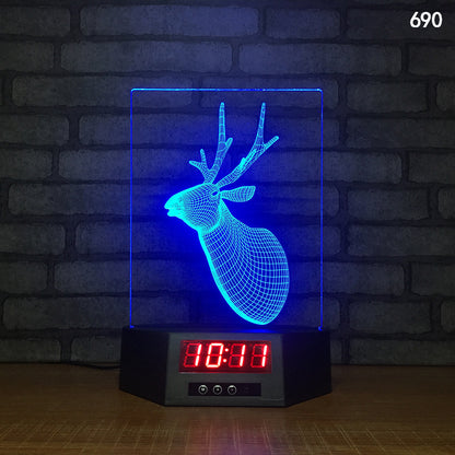 LED Clock and Night Light