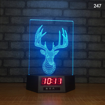 LED Clock and Night Light