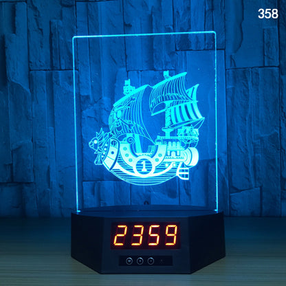 LED Clock and Night Light