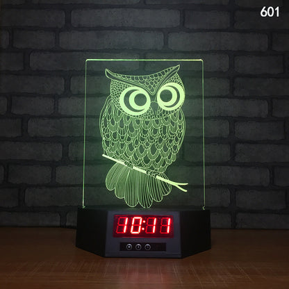 LED Clock and Night Light