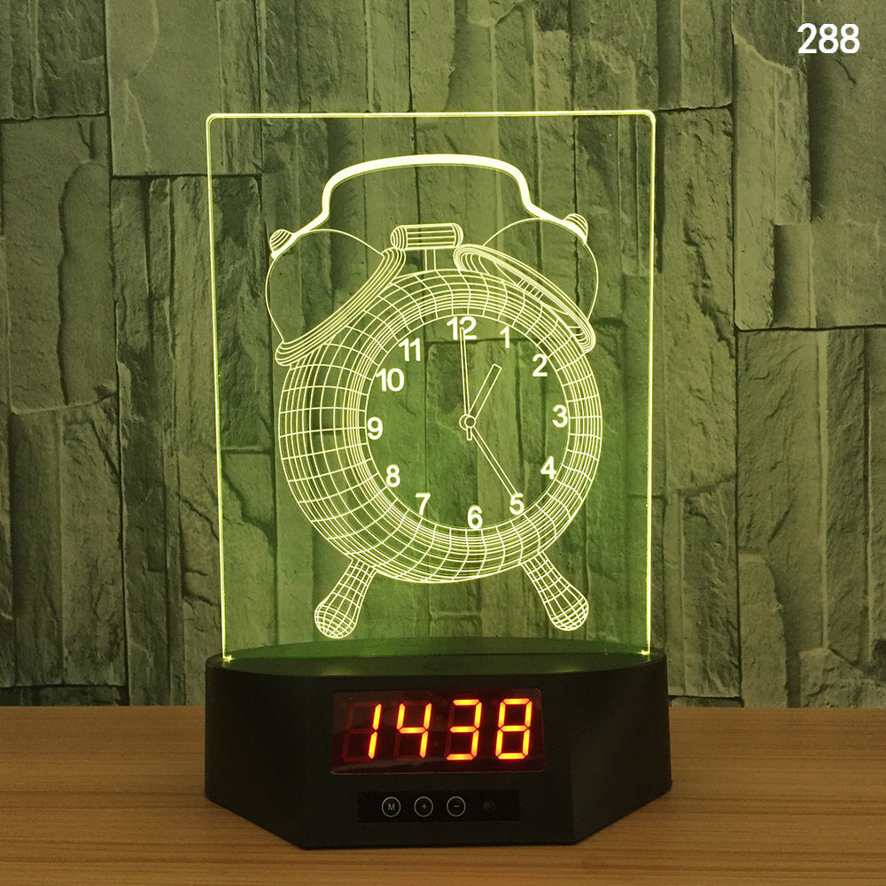 LED Clock and Night Light