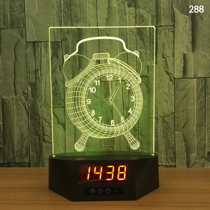 LED Clock and Night Light