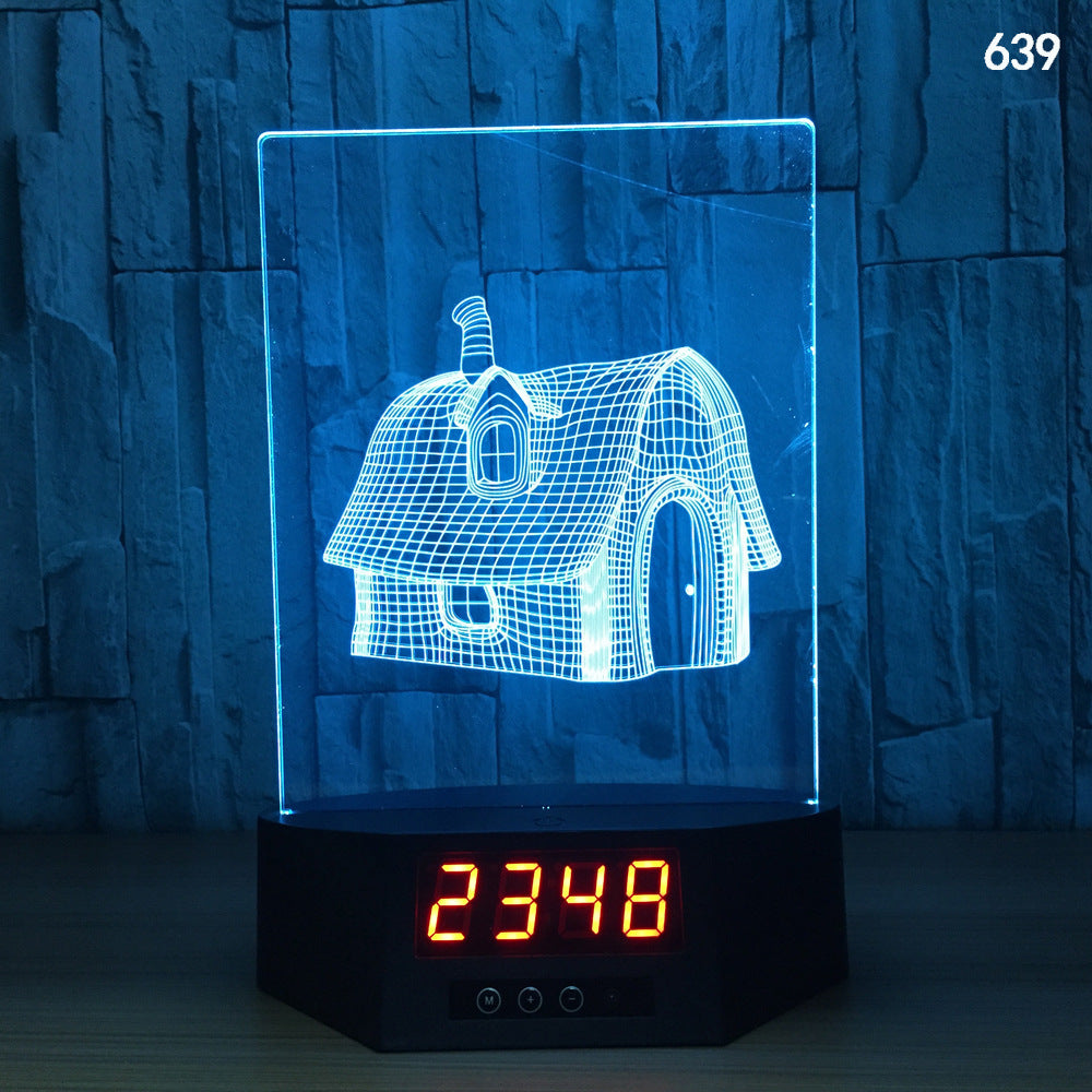 LED Clock and Night Light