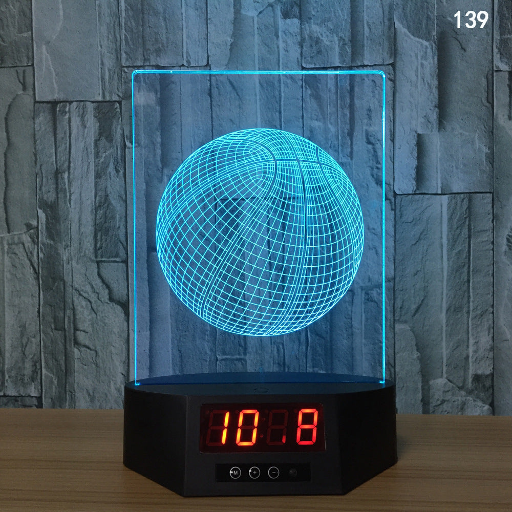 LED Clock and Night Light