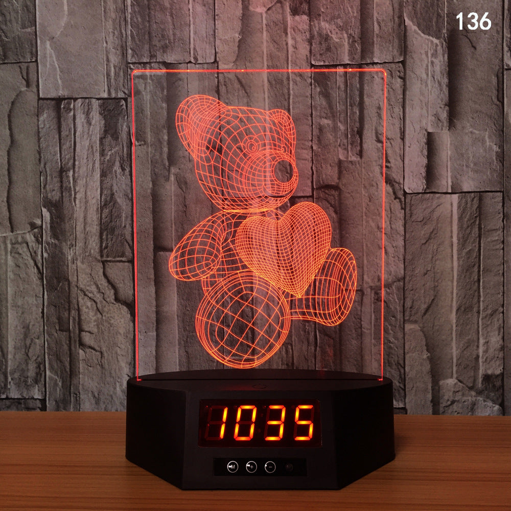 LED Clock and Night Light