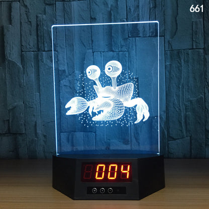 LED Clock and Night Light