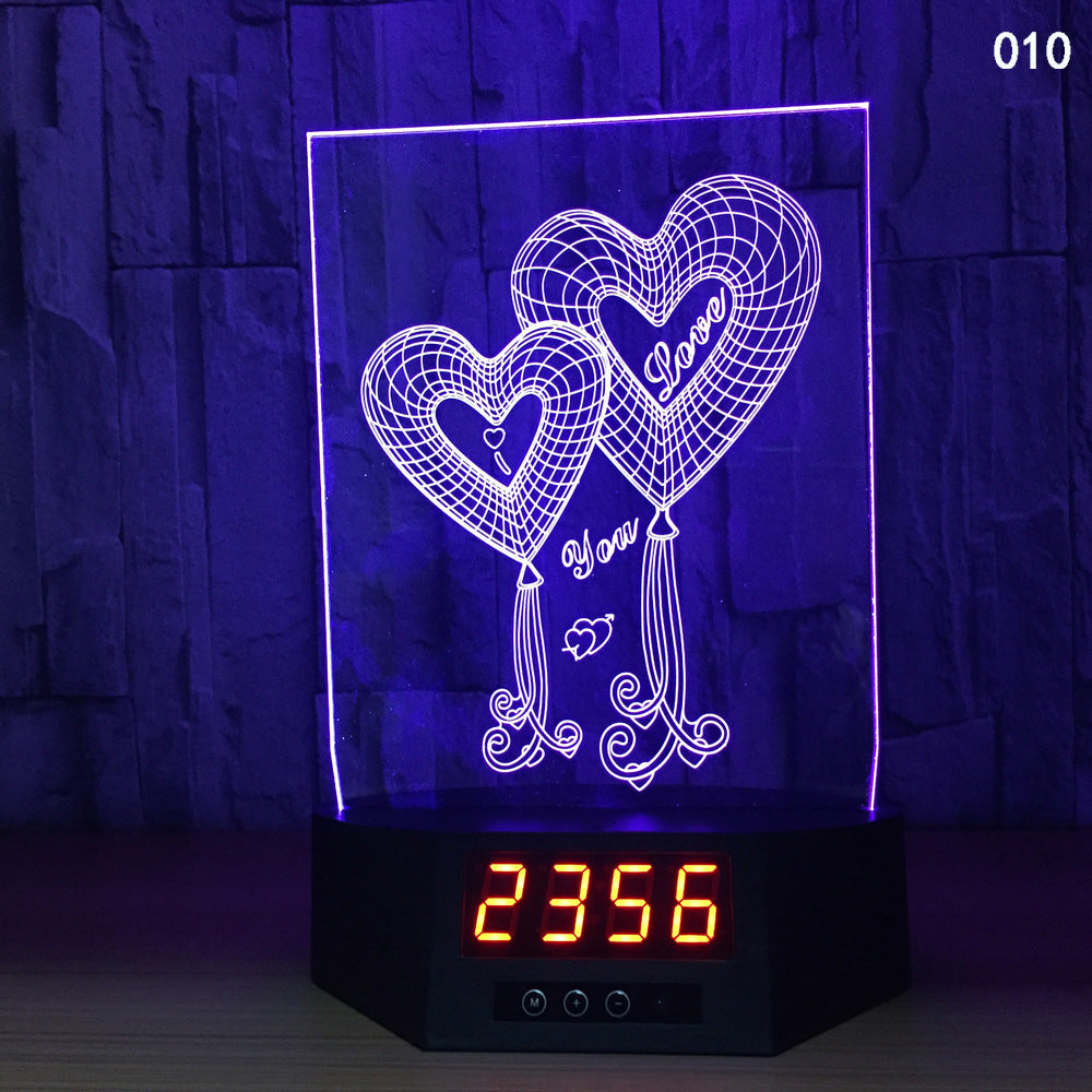 LED Clock and Night Light