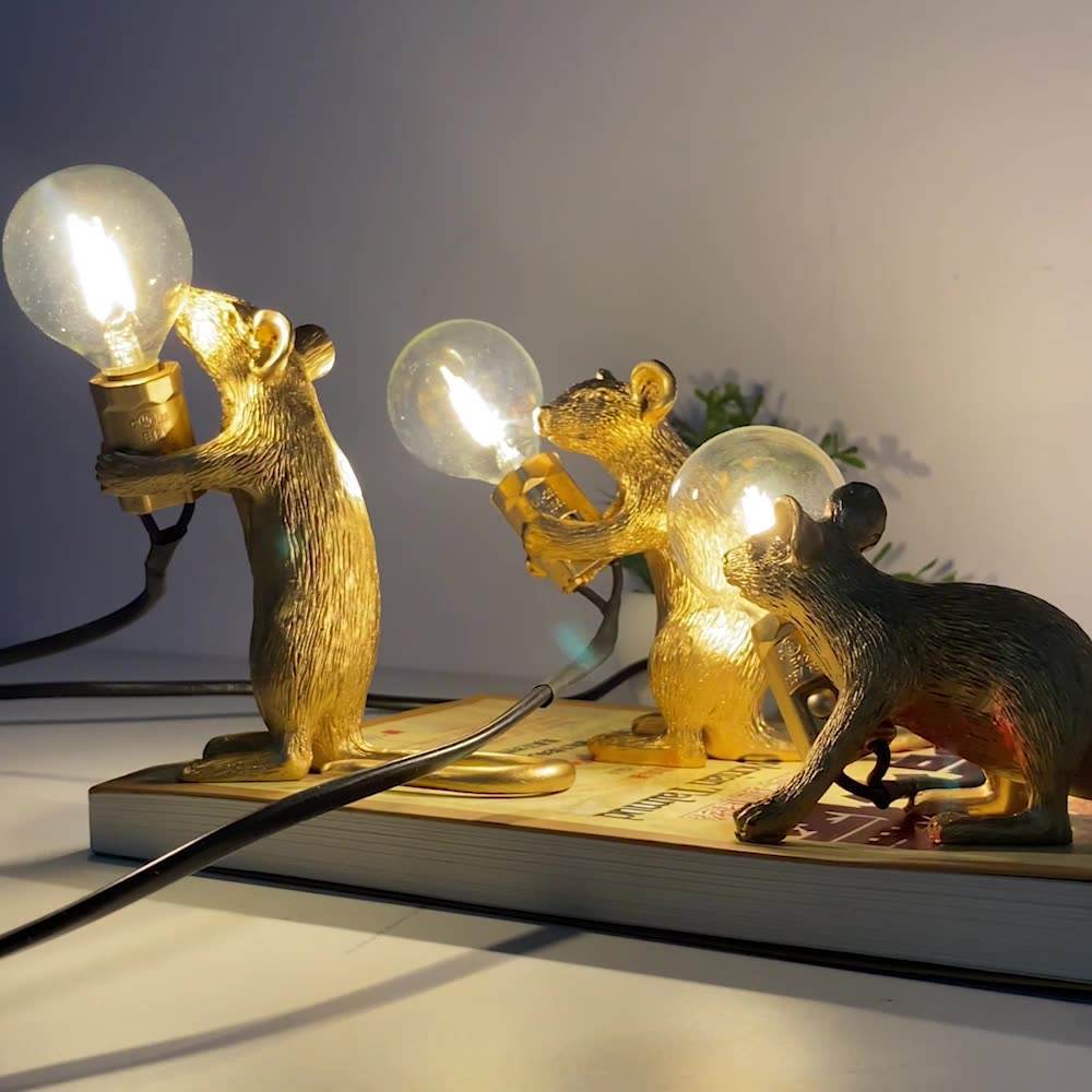 Nordic Mouse LED Table Lamps