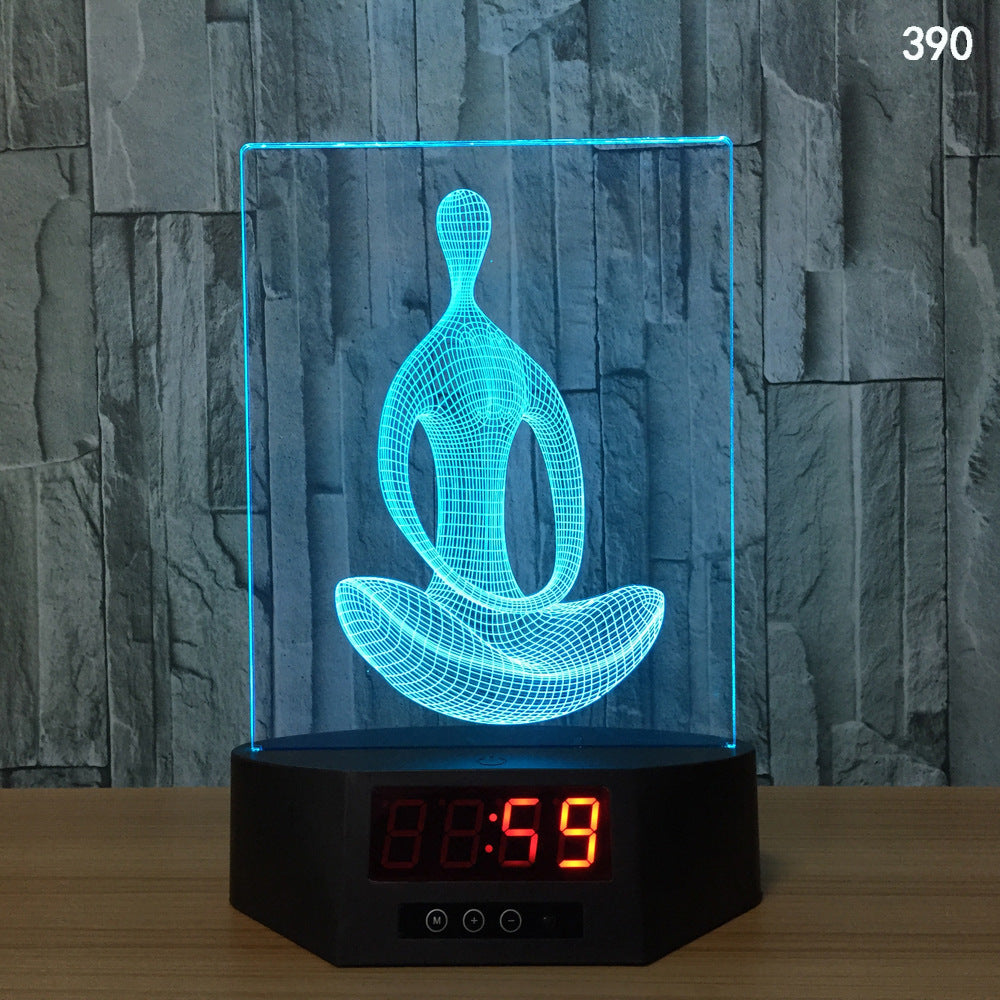 LED Clock and Night Light