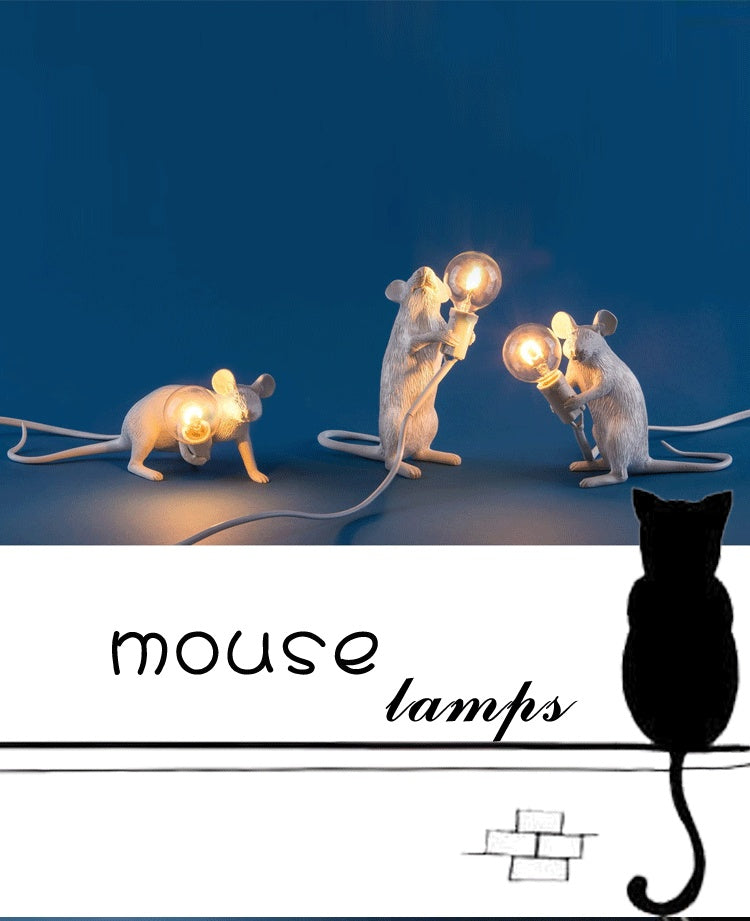 Nordic Mouse LED Table Lamps