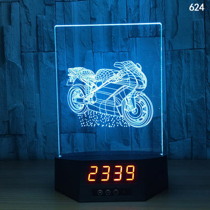 LED Clock and Night Light