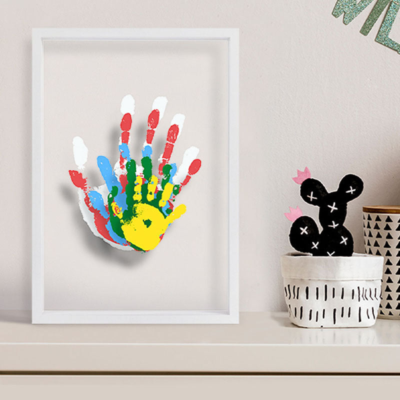 DIY Handprint Photo Frame