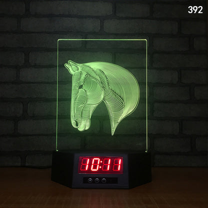 LED Clock and Night Light