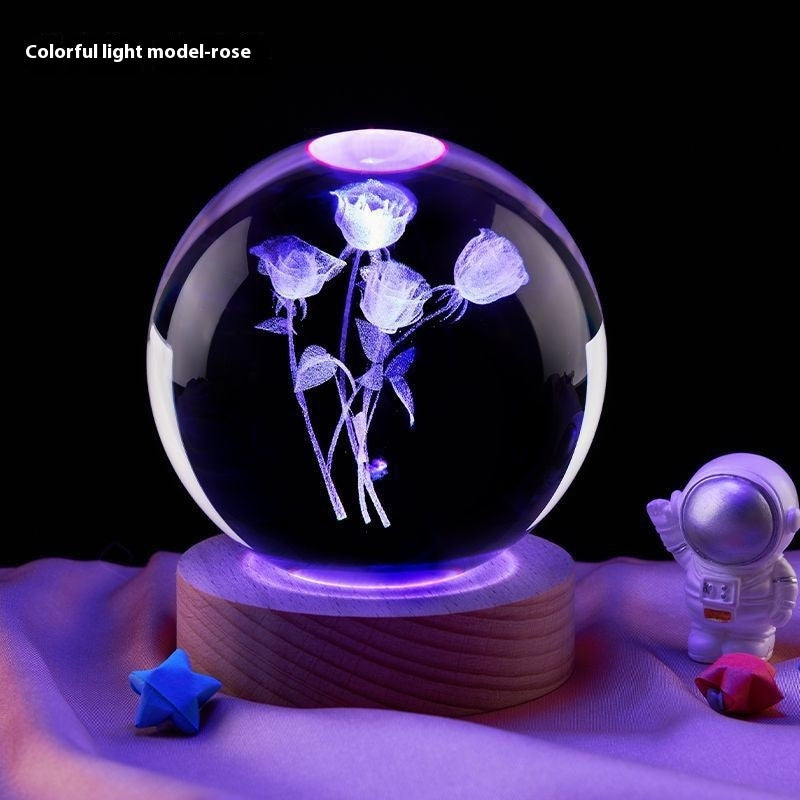 Crystal Projection Night Lights