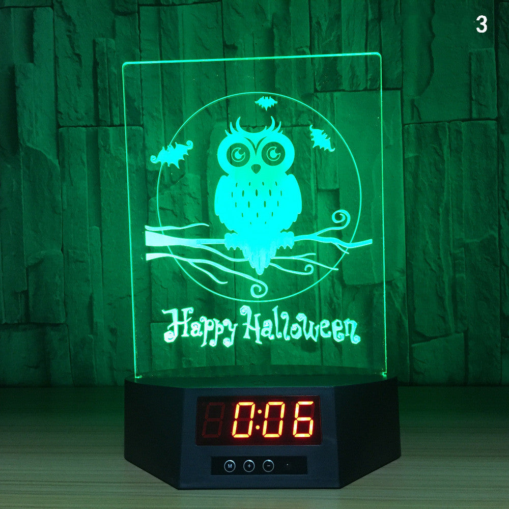 LED Clock and Night Light