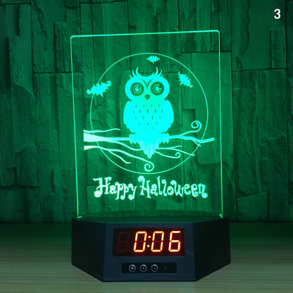 LED Clock and Night Light