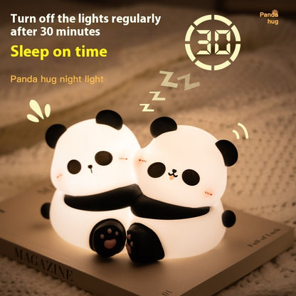 Hugging Pandas Night Light